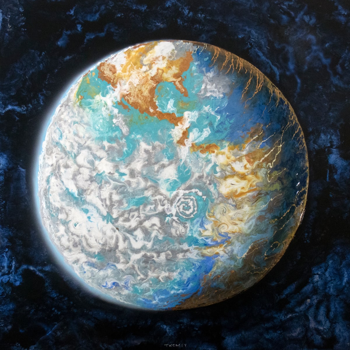 Revolution by Catherine Twomey  Image: 30" X 30" on ACM Panel