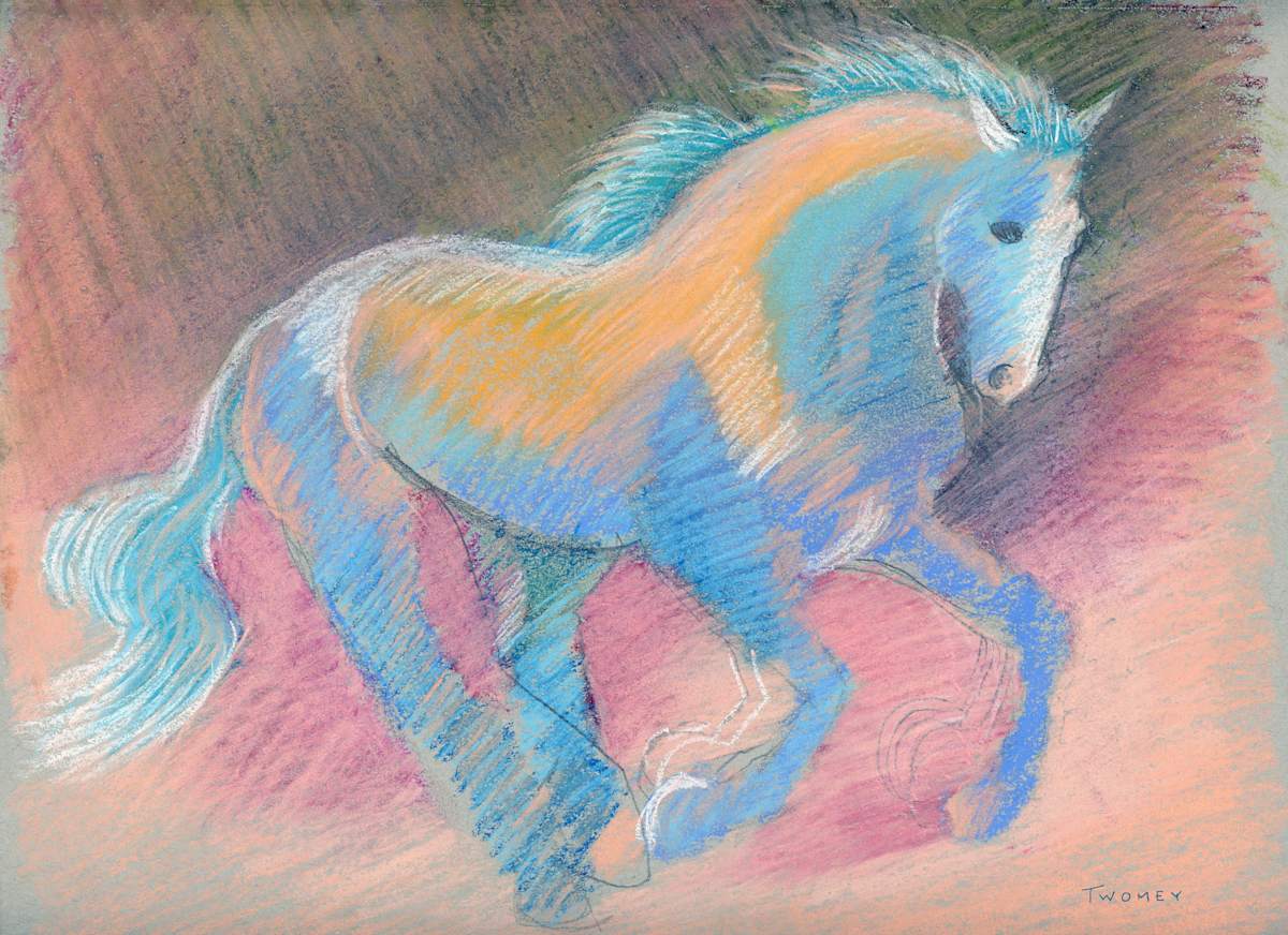 Galloping Blue by Catherine Twomey, Image 4.