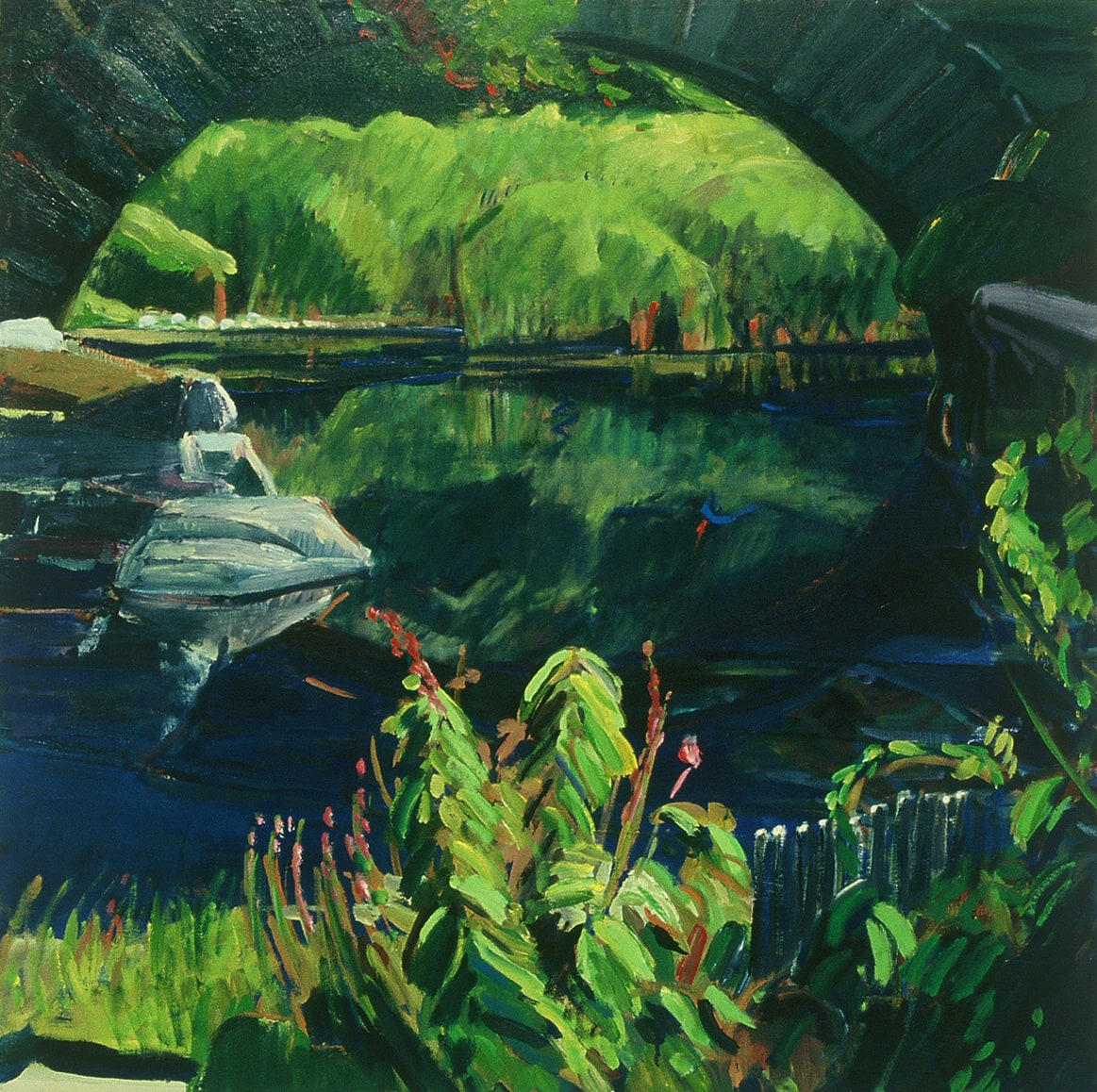 STONE BRIDGE IV (BLUE WATER by Kenneth Showell, Image 2.