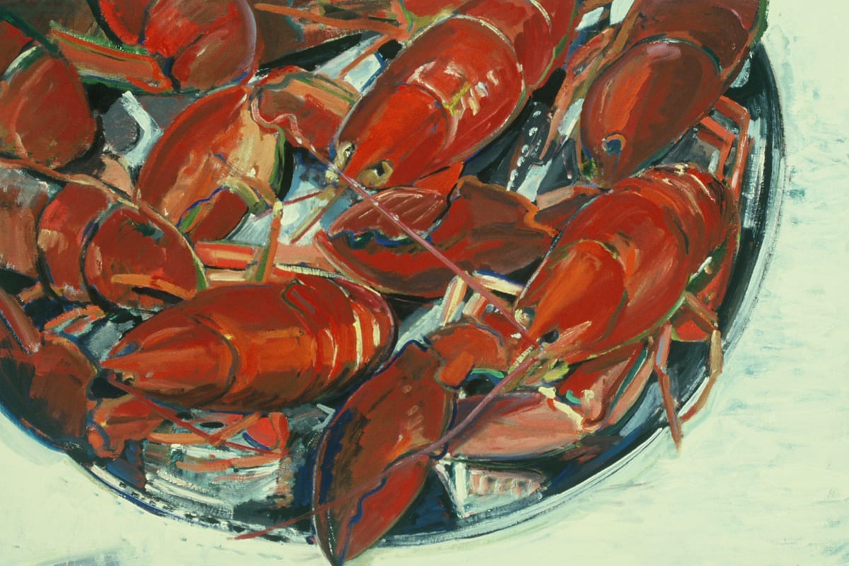 LOBSTERS IV by Kenneth Showell 