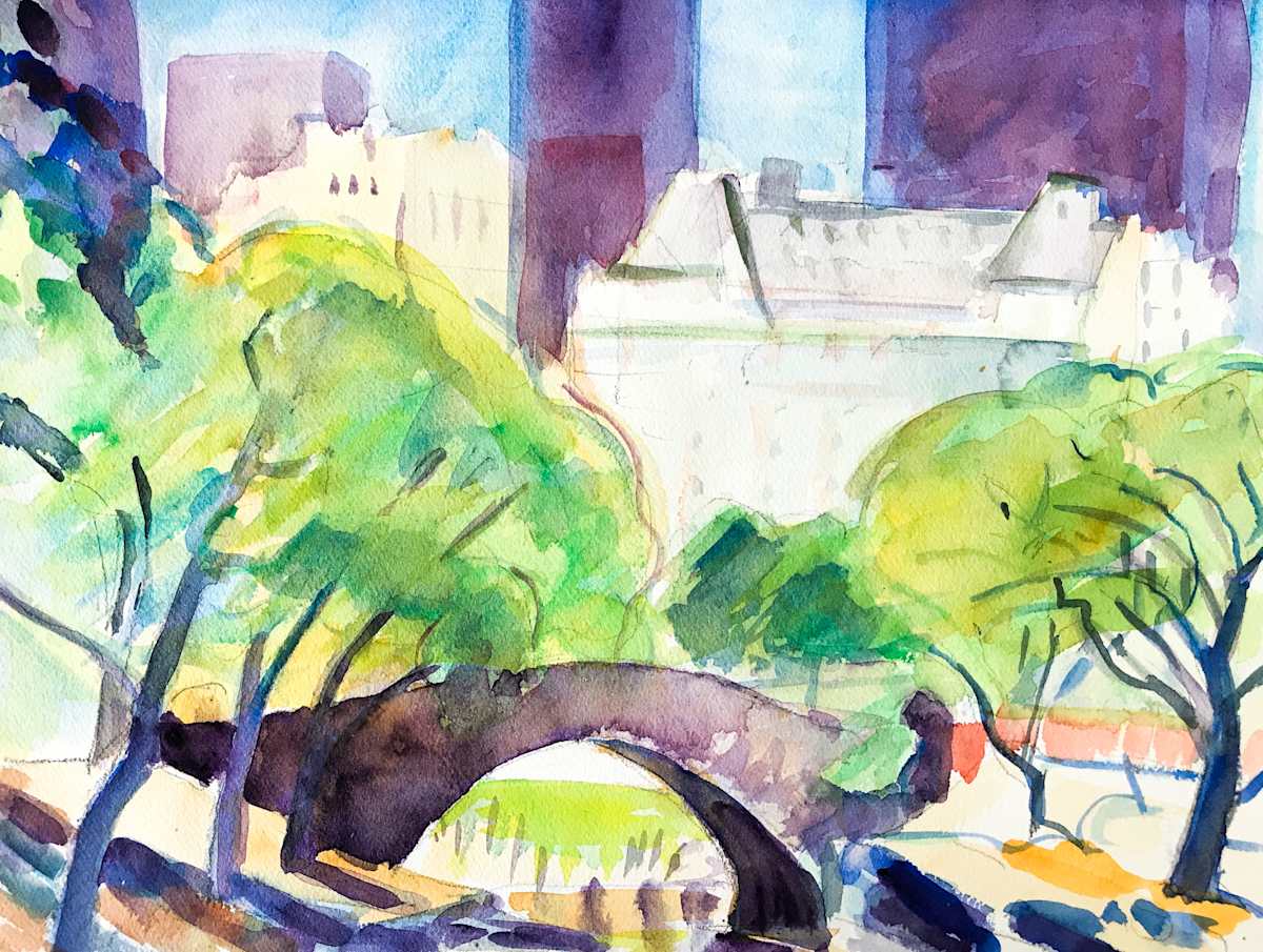 Bridge WC 42 by Kenneth Showell 