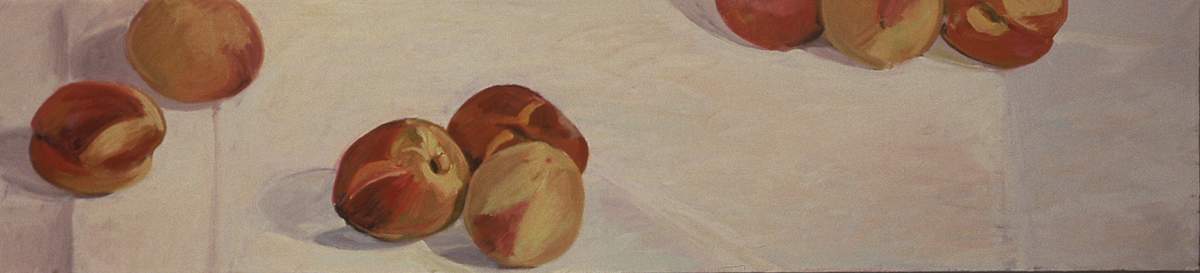 PEACHES III by Kenneth Showell 