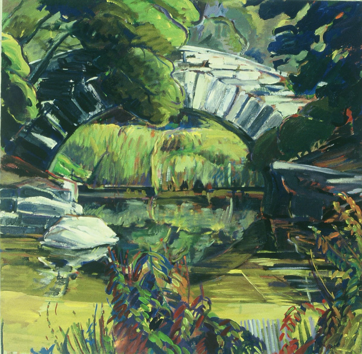 STONE BRIDGE VI by Kenneth Showell, Image 1.