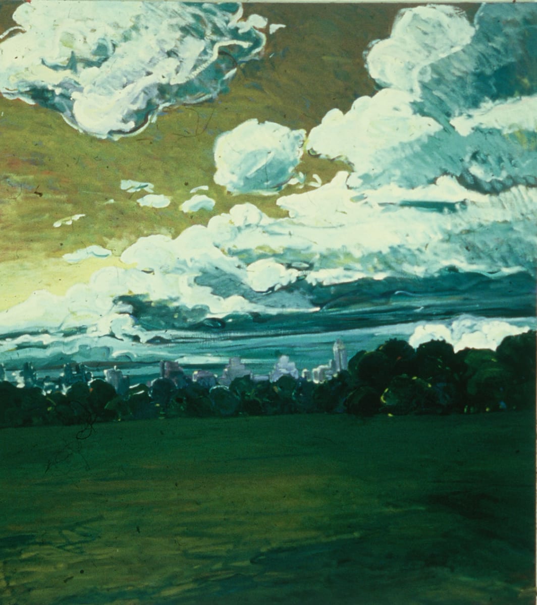 SHEEP MEADOW IV (GOLDEN SKY by Kenneth Showell 