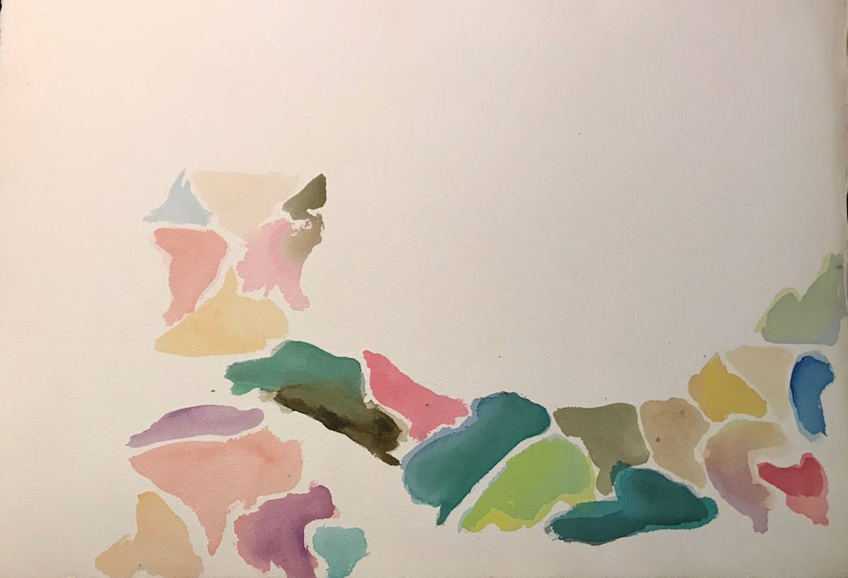 Watercolor 6 1969-1971 
