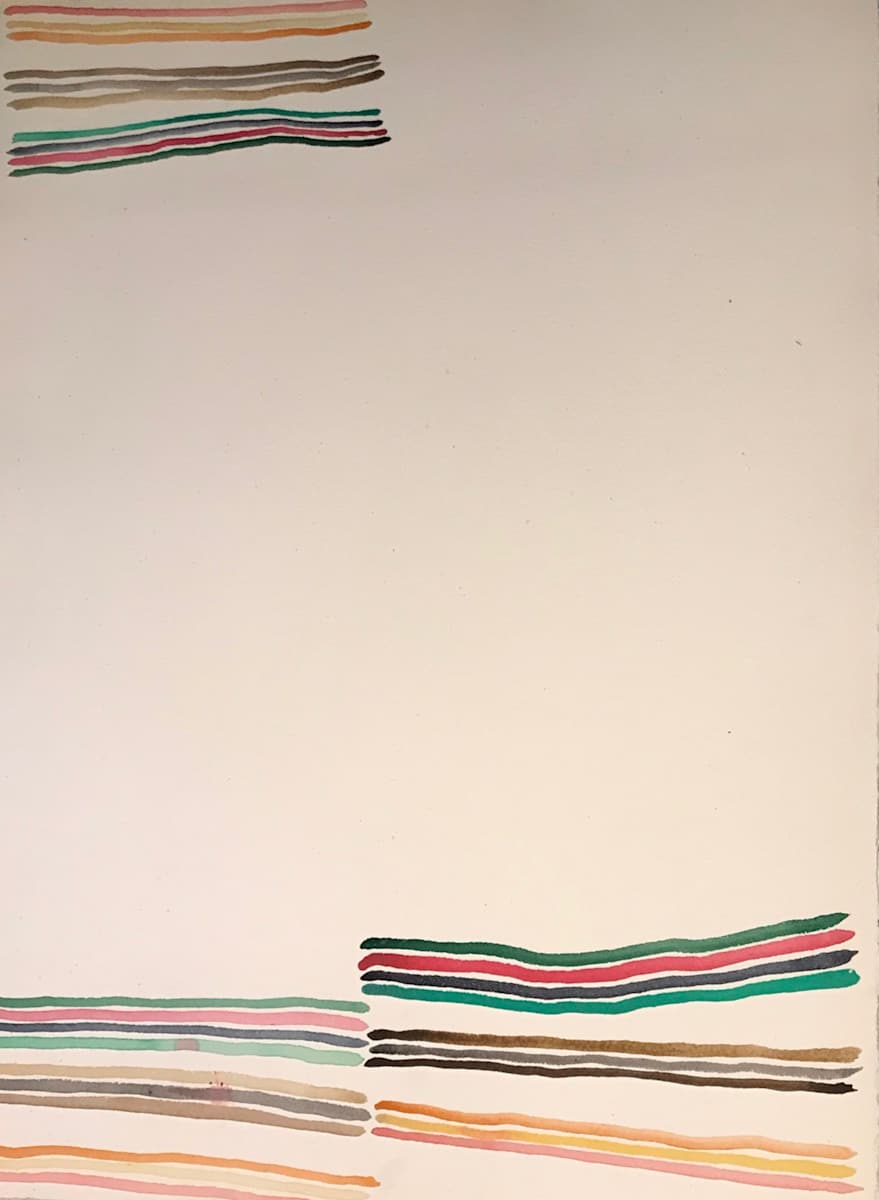 Watercolor 7 1971-1972 