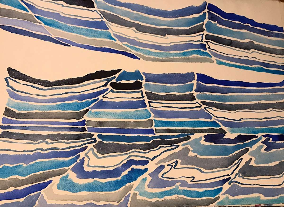 Watercolor 33 1971-1972 