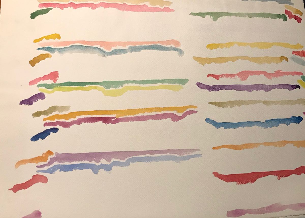 Watercolor 34 1969-1971 