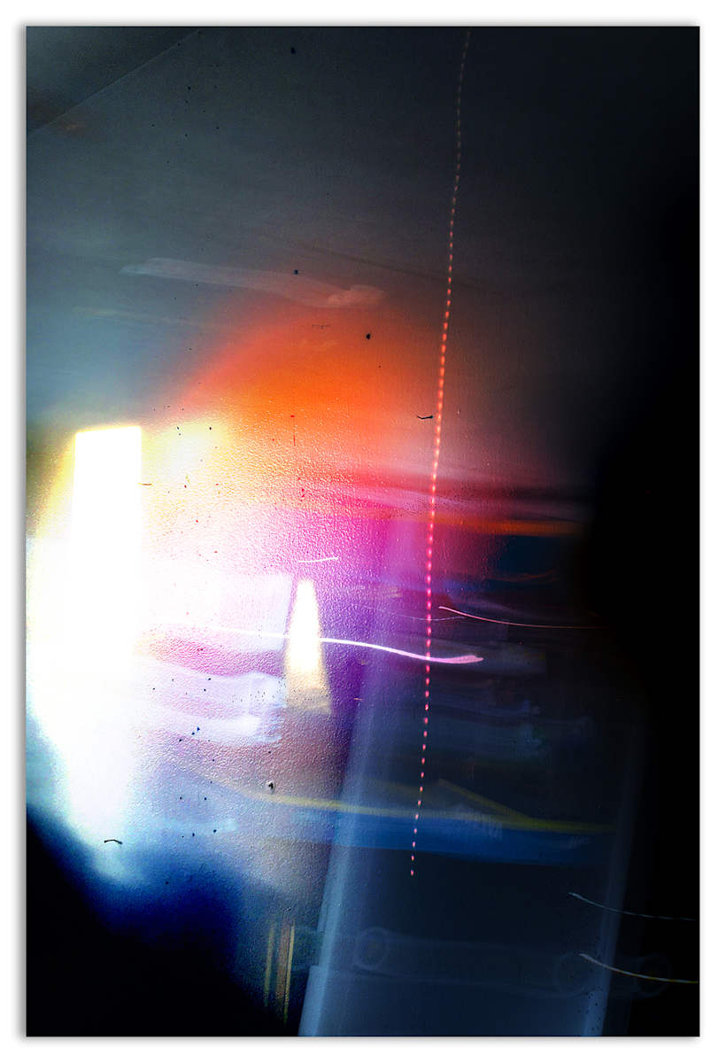 “Untitled (AirBNB Brooklyn)” Photo/Painting Hybrid by Ivan Toth Depeña, Image 1.