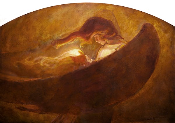 Protecting the Light by J. Kirk Richards, Image 1.