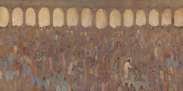Healing the Multitudes by J. Kirk Richards, Image 1.