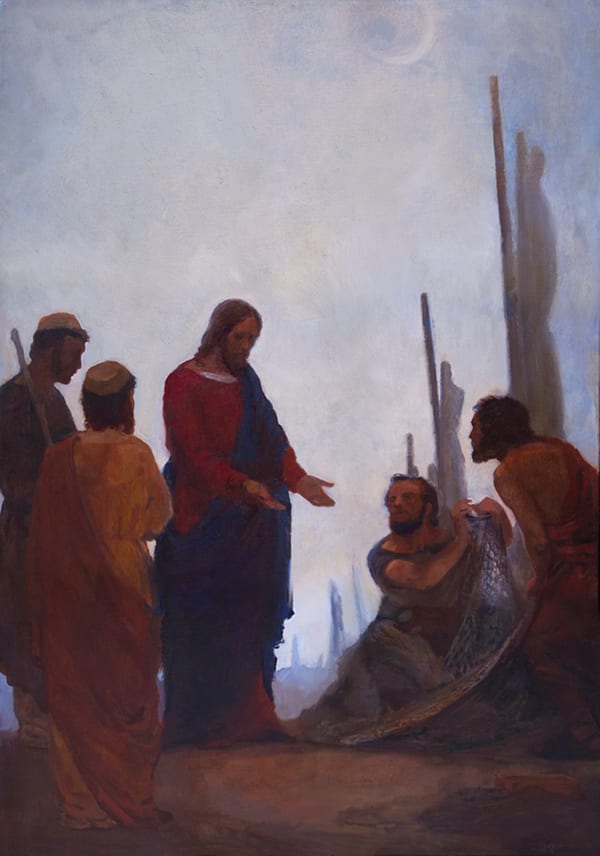 Jesus Calling the Fishermen by J. Kirk Richards  Image: Jesus Calling the Fishermen
