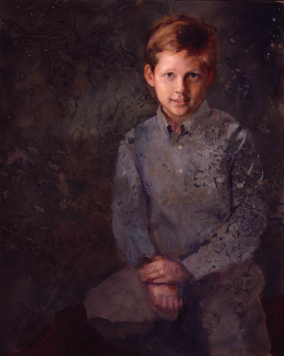 Zachary Brown Portrait by J. Kirk Richards 