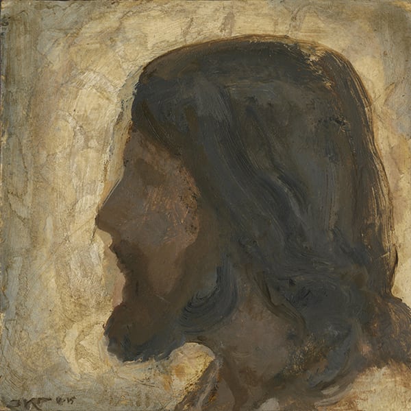 Jesus in Profile by J. Kirk Richards  Image: Jesus in Profile
