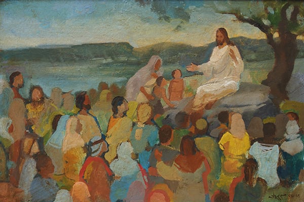 Sermon on the Mount by J. Kirk Richards  Image: Sermon on the Mount