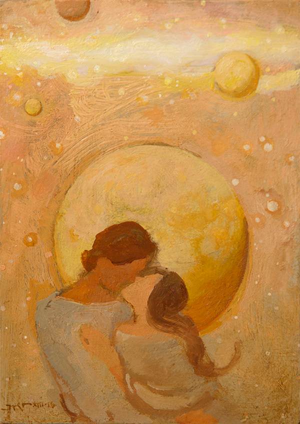 Worlds without End by J. Kirk Richards, Image 1.