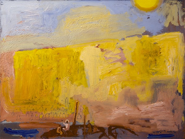 Taught from a Boat by J. Kirk Richards, Image 1.