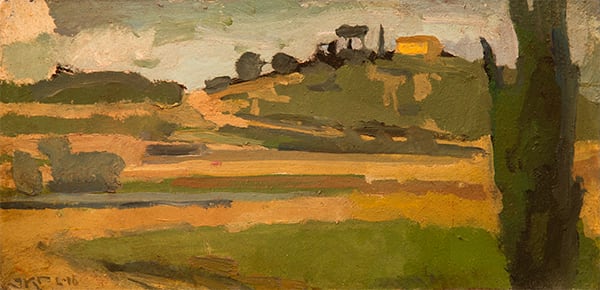 Plein Air, Ullastret, Spain by J. Kirk Richards  Image: Plein Air, Ullastret, Spain