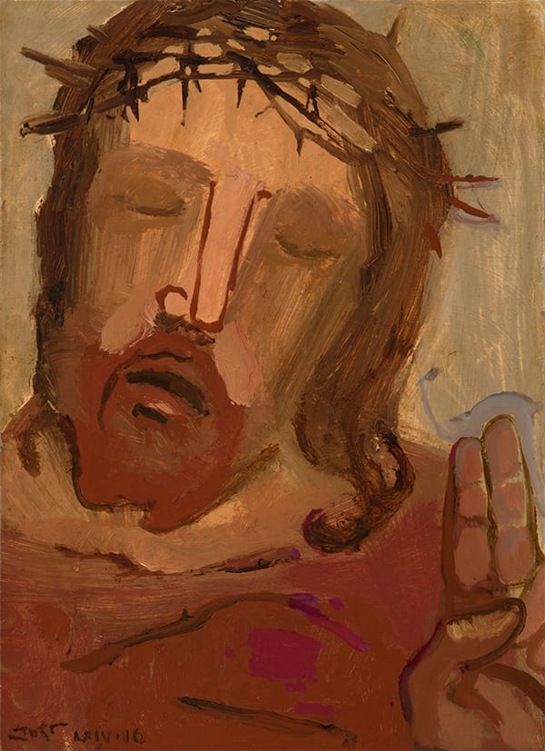 Suffering Christ by J. Kirk Richards, Image 1.