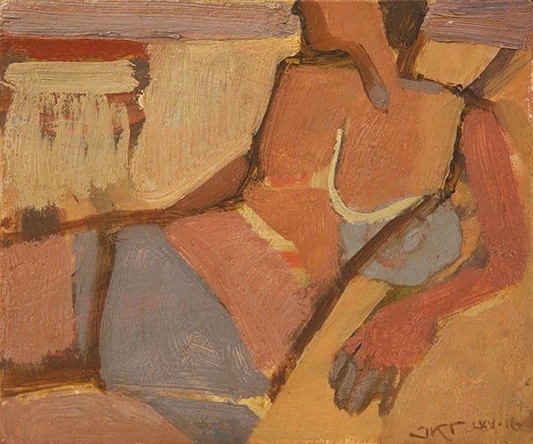 Barcelona Bather by J. Kirk Richards, Image 1.