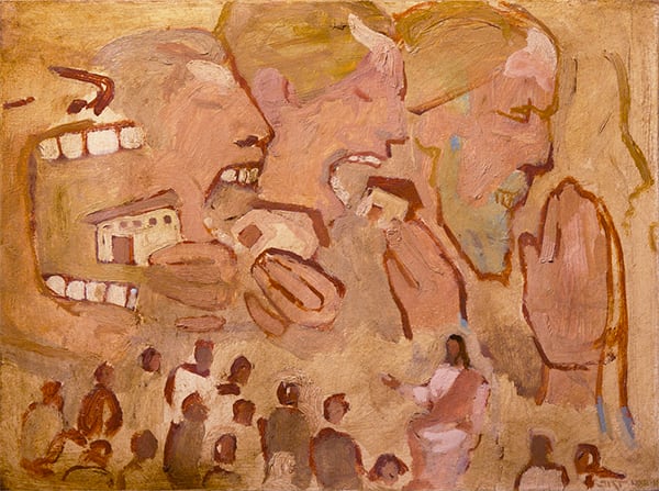 Devour Widows' Houses by J. Kirk Richards, Image 1.