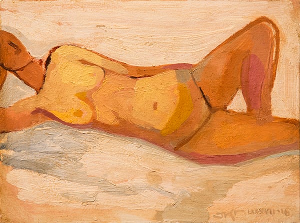 French Riviera Nude by J. Kirk Richards  Image: French Riviera Nude