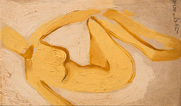 Yellow Nude, After Matisse by J. Kirk Richards  Image: Yellow Nude, After Matisse