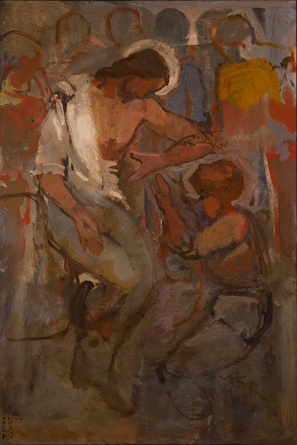 Doubting Thomas by J. Kirk Richards, Image 1.