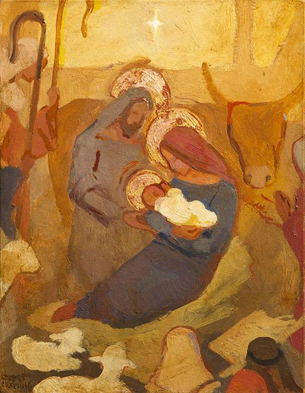 Nativity by J. Kirk Richards, Image 1.
