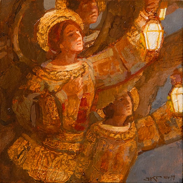 They Who Light The Way by J. Kirk Richards  Image: They Who Light The Way