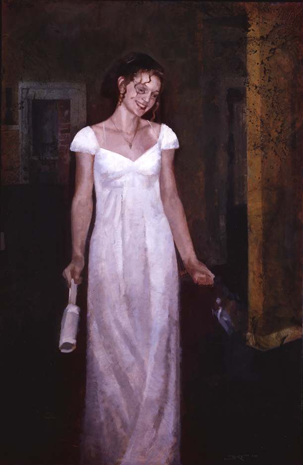 Portrait of Laurel Barrett by J. Kirk Richards 