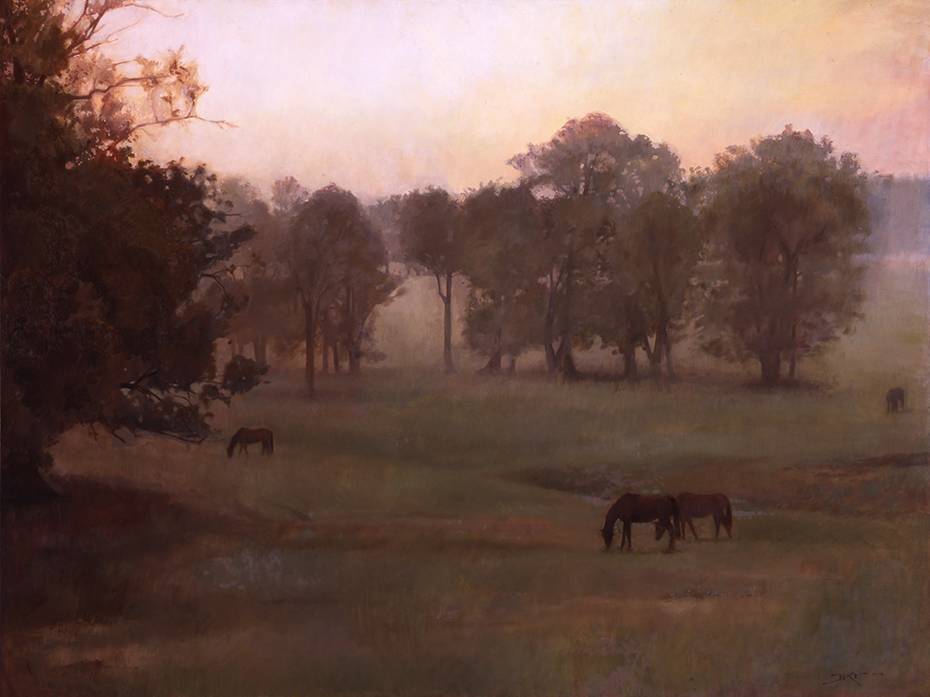 Franklin Road Pasture by J. Kirk Richards 