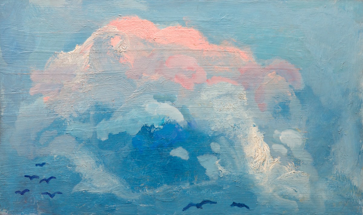 Let the Waters Bring Forth Abundantly by J. Kirk Richards  Image: "And God said, Let the waters bring forth 
abundantly the moving creature that 
hath life, and fowl that may fly above 
the earth in the open firmament of heaven."