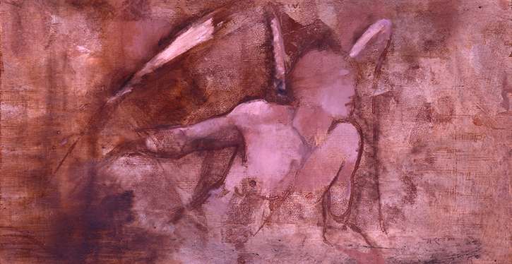 Figure with Wings II by J. Kirk Richards 