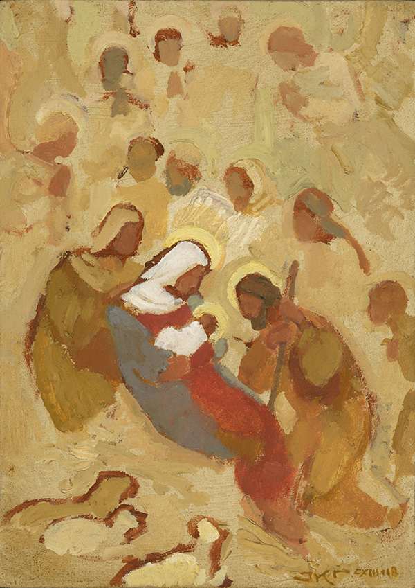 Nativity by J. Kirk Richards, Image 1.