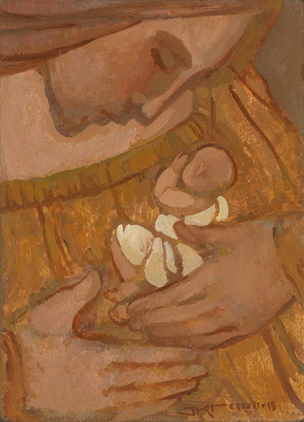 Mother and Child by J. Kirk Richards  Image: Mother and Child