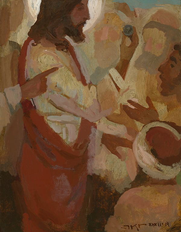 Render Unto Caesar by J. Kirk Richards, Image 1.