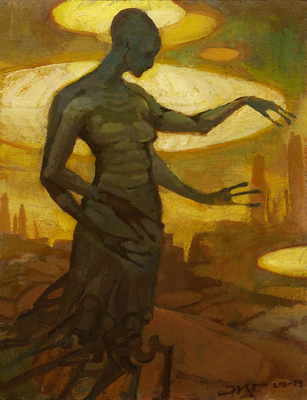 Alien Queen by J. Kirk Richards, Image 1.