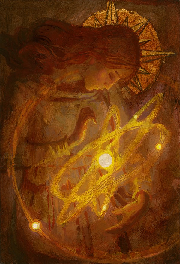 Creator Goddess by J. Kirk Richards, Image 1.
