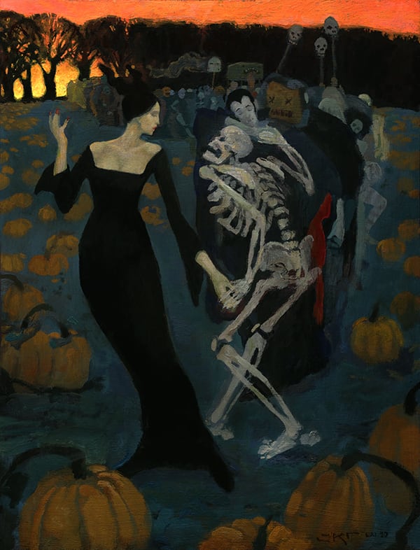 Danse Macabre by J. Kirk Richards  Image: Danse Macabre