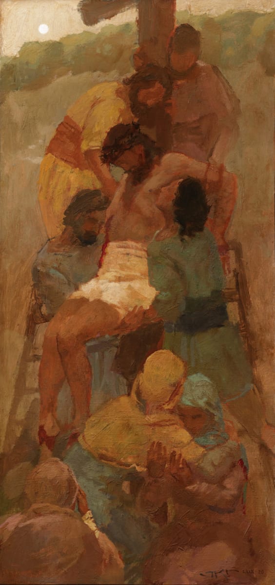 Descent from the Cross by J. Kirk Richards  Image: Descent from the Cross