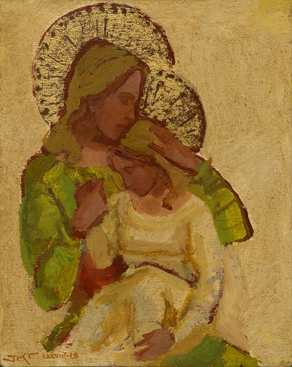 Mother and Daughter by J. Kirk Richards  Image: Mother and Daughter