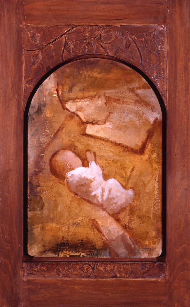 Mother and Child by J. Kirk Richards  Image: Florentine inspired Madonna and Child. 