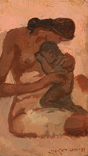 Mother's Embrace by J. Kirk Richards 
