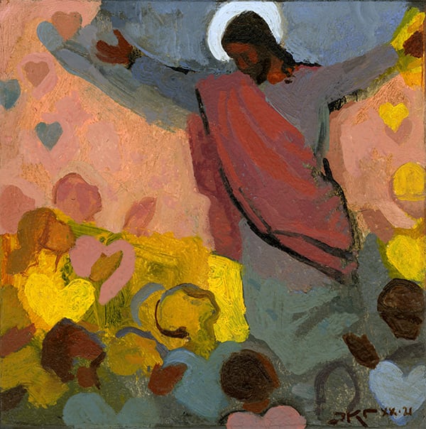 Preach Love and Rebirth by J. Kirk Richards  Image: Preach Love and Rebirth