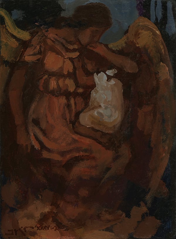 She Watches Over by J. Kirk Richards  Image: She Watches Over