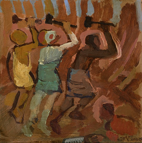 They Did Go Forth With Me And Work by J. Kirk Richards, Image 1.