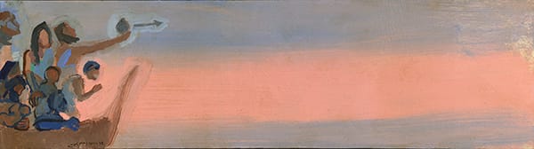 There Was a Great Calm by J. Kirk Richards, Image 1.