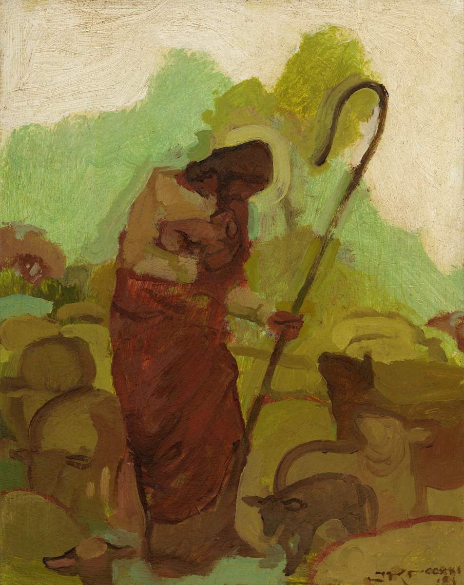 Shepherd by J. Kirk Richards, Image 1.