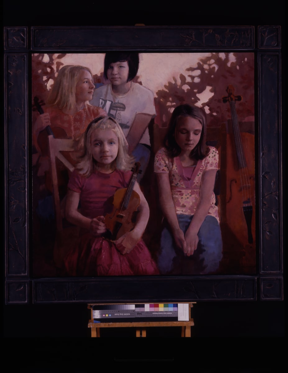Portrait of Four Sisters by J. Kirk Richards  Image: Portrait of Four Sisters